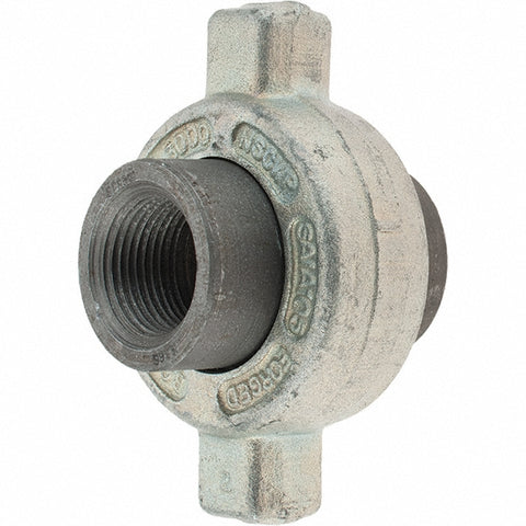 Black Lug Union: 3/4", Threaded