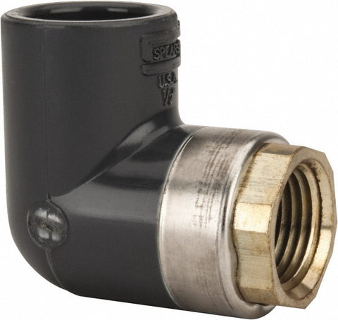 1/2" PVC Plastic Pipe 90&deg; Elbow