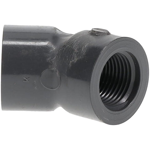 3/8" PVC Plastic Pipe 45&deg; Elbow