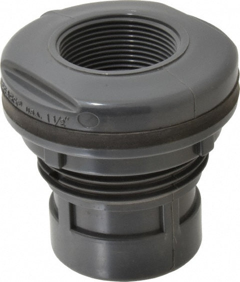 1-1/2" PVC Plastic Pipe Tank Adapter