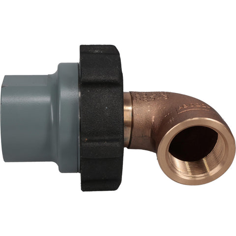 4-1/4" Pipe, 4-1/4" Flange Thickness, Straight Casing, 90&deg; Ball Swivel Joint