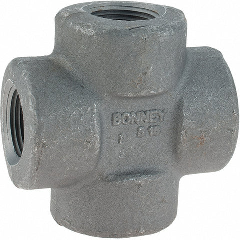 Black Cross: 3/4", Threaded