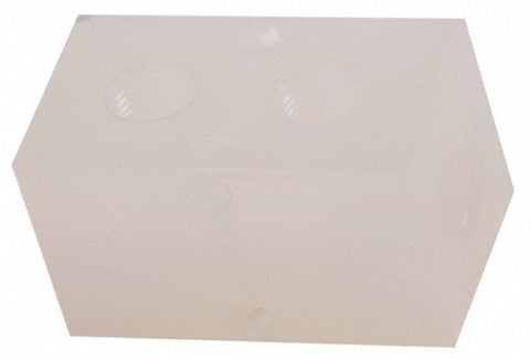 Manifold: 3/8" Inlet, 1/4" Outlet, 2 Inlet Ports, 2 Outlet Ports, 2.38" OAL, 1.25" OAW, 1-1/4" OAH