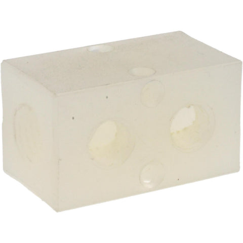 Manifold: 1/4" Inlet, 1/8" Outlet, 2 Inlet Ports, 2 Outlet Ports, 1.75" OAL, 1" OAW, 1" OAH