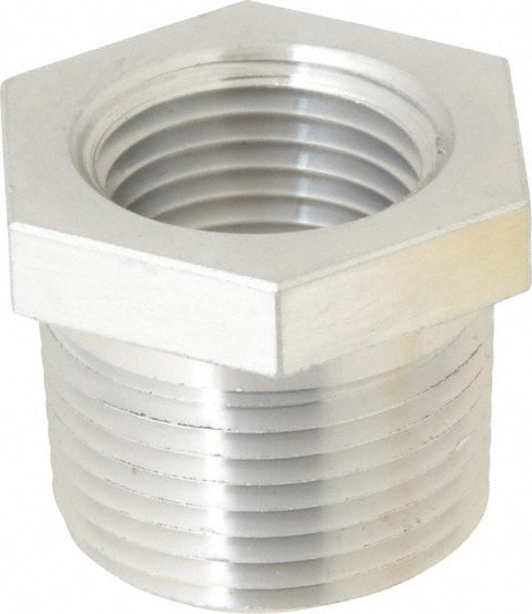 3/4 x 1/2" Aluminum Pipe Hex Bushing