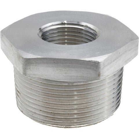 1-1/2 x 3/4" Aluminum Pipe Hex Bushing