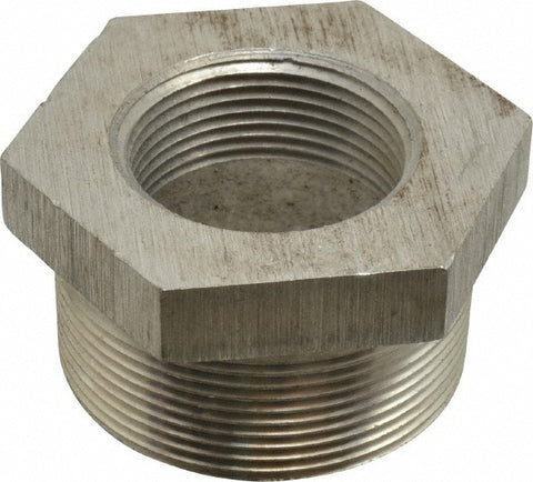 2 x 1-1/4" Aluminum Pipe Hex Bushing
