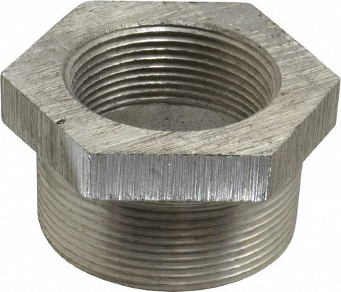 2 x 1-1/2" Aluminum Pipe Hex Bushing