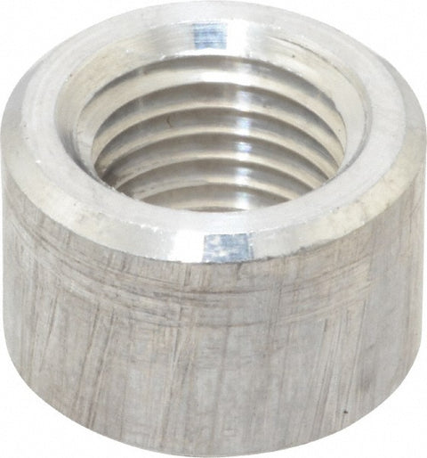 1/4" Aluminum Pipe Half Coupling