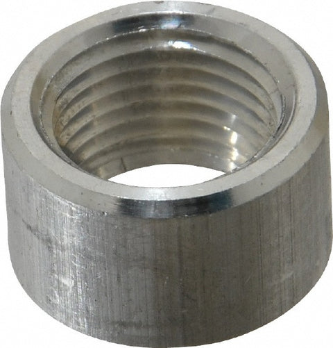 1/2" Aluminum Pipe Half Coupling