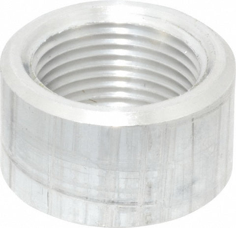 3/4" Aluminum Pipe Half Coupling