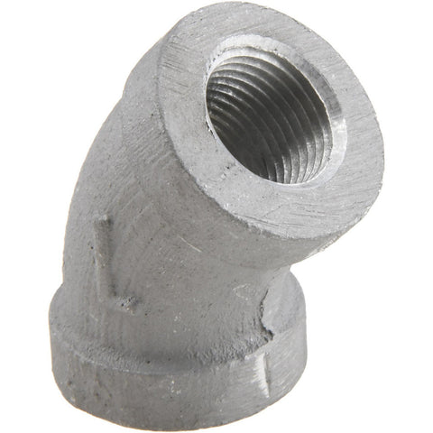3/8" Aluminum Pipe 45&deg; Elbow