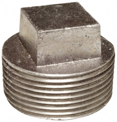 3/8" Aluminum Pipe Square Head Plug