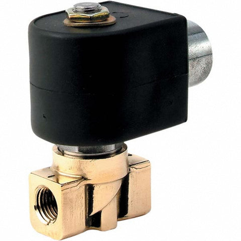 Solenoid Valve: 2-Way, 1/8" Port