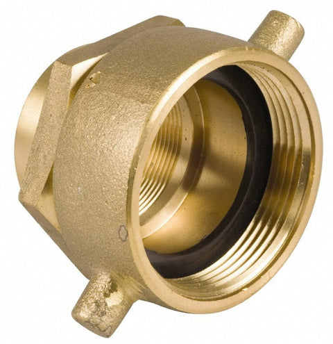 2-1/2 FNST x 2 FNPT Hydrant Swivel Adapter