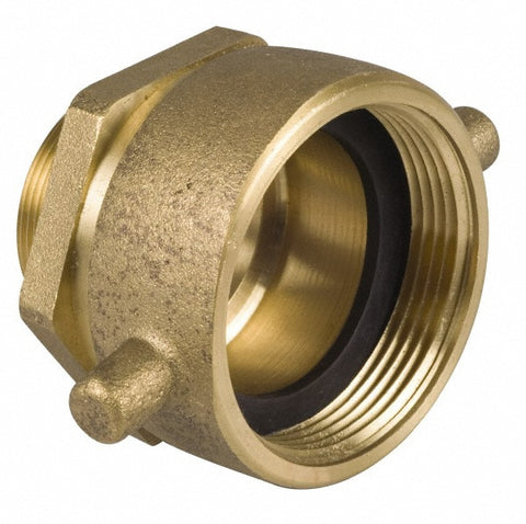 2-1/2 FNST x 2-1/2 MNPT Hydrant Swivel Adapter