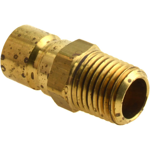 1/4-18, 3/8" Body Dia, Coolant & Fluid Line Male Connectors