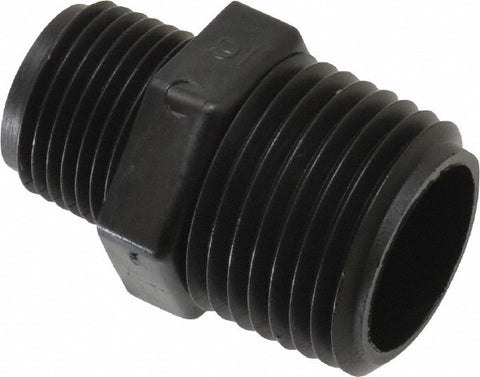 1/2 NPT Polyethylene Threaded Tube Reducer Nipple