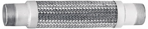 2-1/2" Pipe, Braided Stainless Steel Single Arch Hose Pipe Expansion Joint