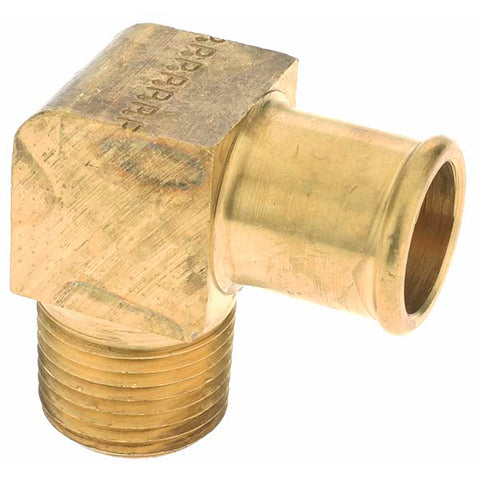Barbed Hose Fitting: 1/2" x 3/4" ID Hose