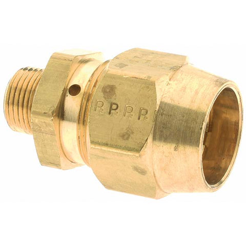 3/8 MNPT, Reusable Hose Male Fitting