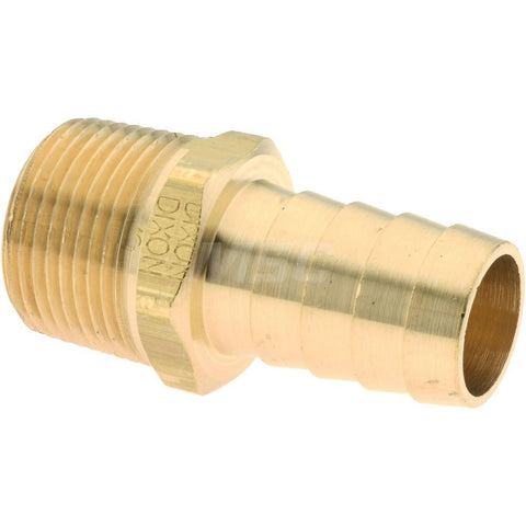 Barbed Hose Fitting: 3/4" x 3/4" ID Hose, Adapter