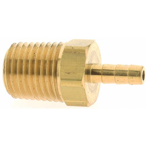 Barbed Hose Fitting: 1/4"