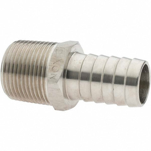 Barbed Hose Fitting: 3/4" x 3/4" ID Hose, Hose Insert