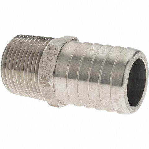 Barbed Hose Fitting: 3/4" x 1" ID Hose, Hose Insert