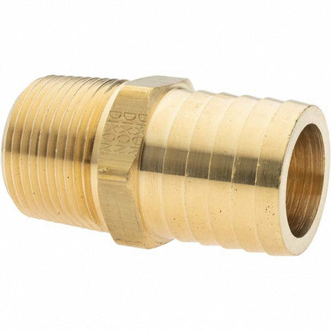 Barbed Hose Fitting: 1" x 1-1/4" ID Hose, Adapter
