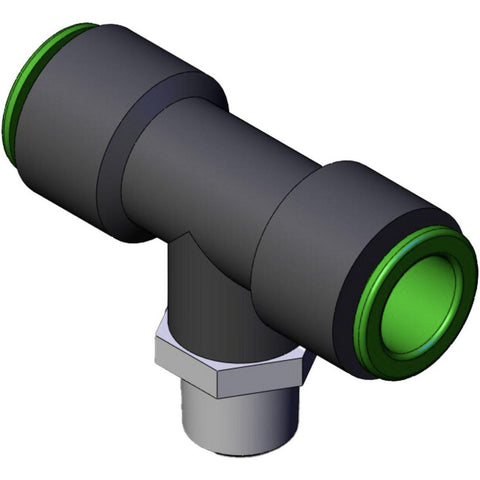 12MM-1/4 BRANCH TEE KR FLAME RES 1-TCH FTTNG