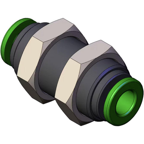 6MM BULKHEAD UNION KR FLAME RES 1-TCH FTTNG