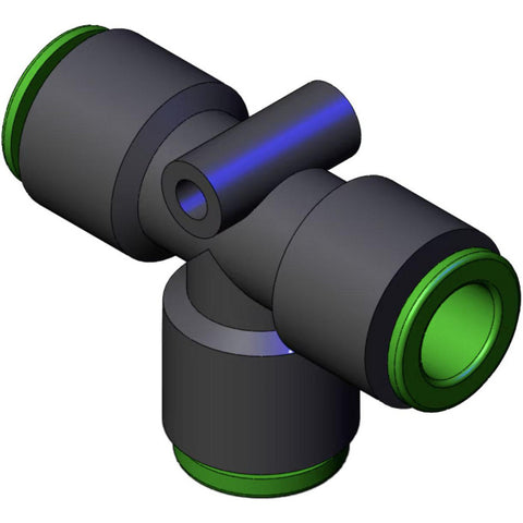 10MM UNION TEE KR FLAME RES 1-TCH FTTNG