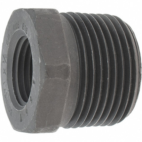 Black Bushing: 1 x 1/2", Threaded