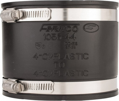 4" PVC Flexible Pipe Coupling with Clamp