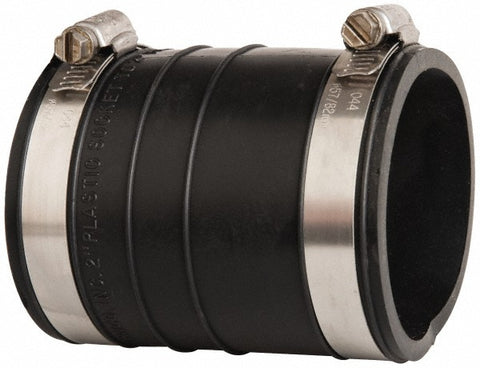 2" PVC Flexible Pipe Coupling with Clamp