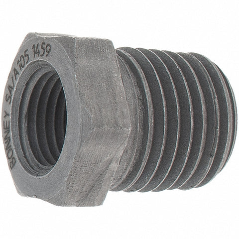 Black Bushing: 1/4 x 1/8", Threaded