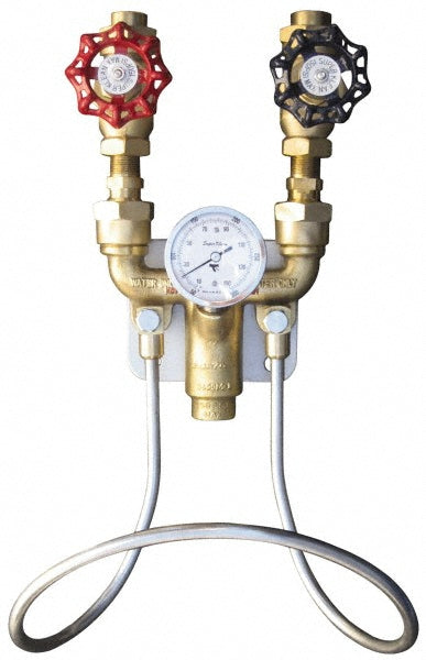 150 Max psi, Brass Water Mixing Valve & Unit
