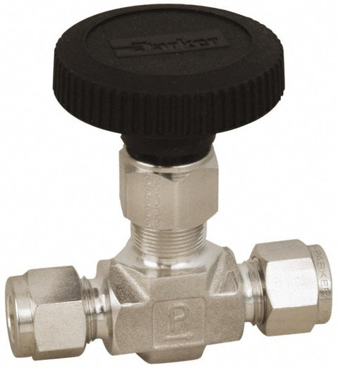 Needle Valve: Straight, 1/8" Pipe