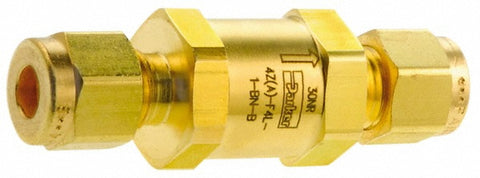 3,000 Max psi, 1/4" Pipe, Brass Instrumentation Filter