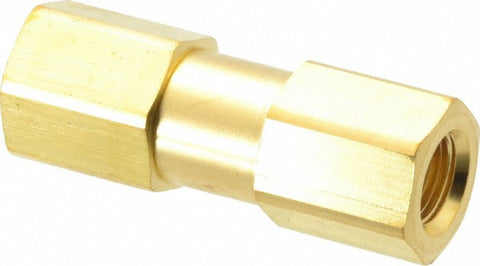 3,000 Max psi, 1/8" Pipe, FNPT x FNPT End Connections, Brass Instrumentation Filter