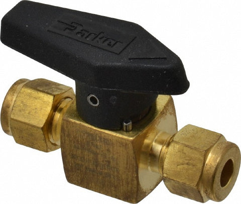 1/4" Pipe, 3,000 psi WOG Rating, Brass, Inline, One Way Instrumentation Plug Valve