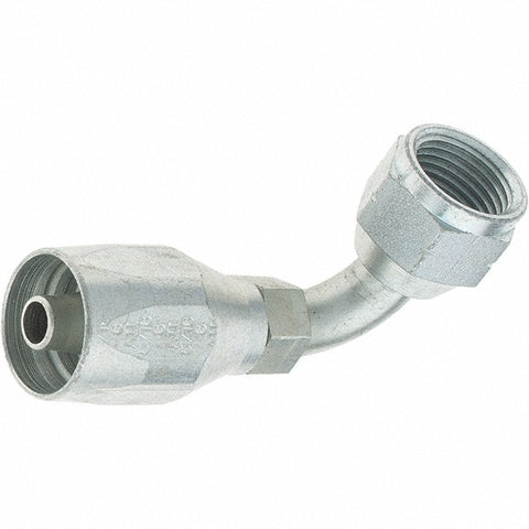 5/8-18 Female SAE, Carbon Steel Reusable Hose Female Swivel Fitting