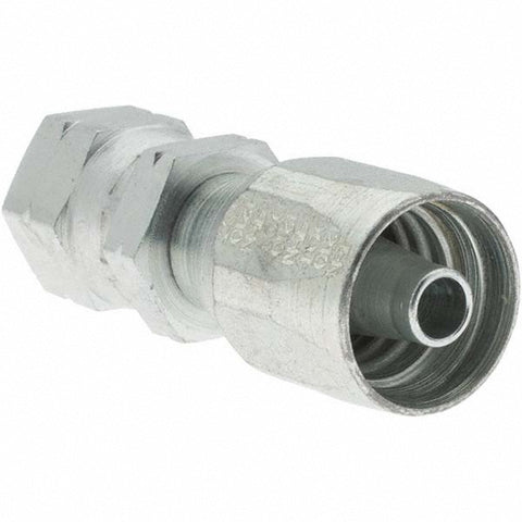 5/8-18 Female SAE, Carbon Steel Reusable Hose Female Swivel Fitting