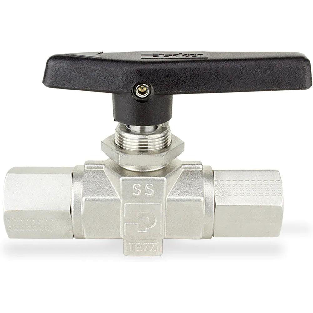 2-Way Manual Ball Valve: 1/8