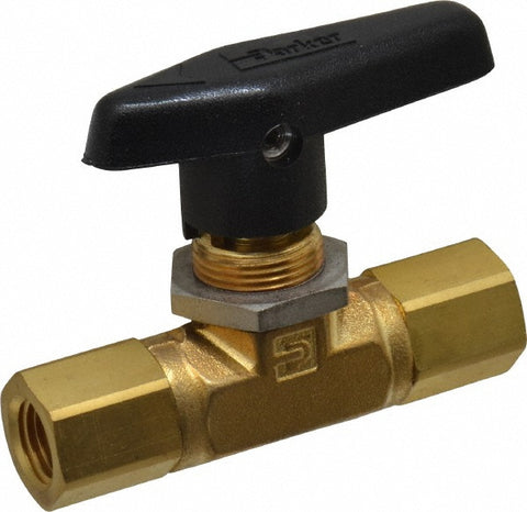 2-Way Manual Ball Valve: 1/4" Pipe