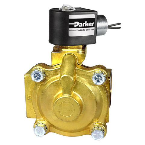 Solenoid Valve: 2-Way, 1" Port, NPT