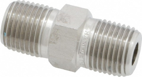 Pipe Hex Plug: 1/8", 316 Stainless Steel