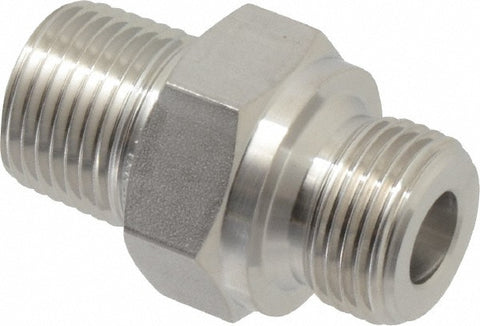 Pipe Hex Plug: 3/8", 316 Stainless Steel