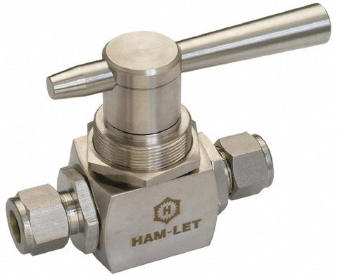 2-Way Manual Ball Valve: 1/4" Pipe